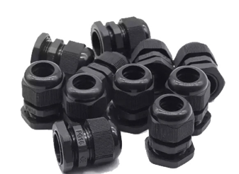 Ốc siết cáp nhựa PG 21 màu đen